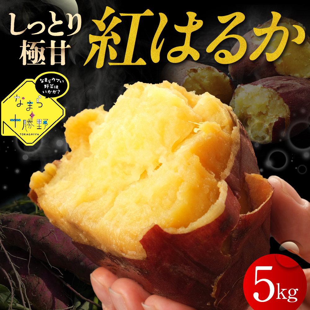 北海道十勝芽室町 なまら十勝野 芽室町産さつまいも【紅はるか】５㎏ me001-029r